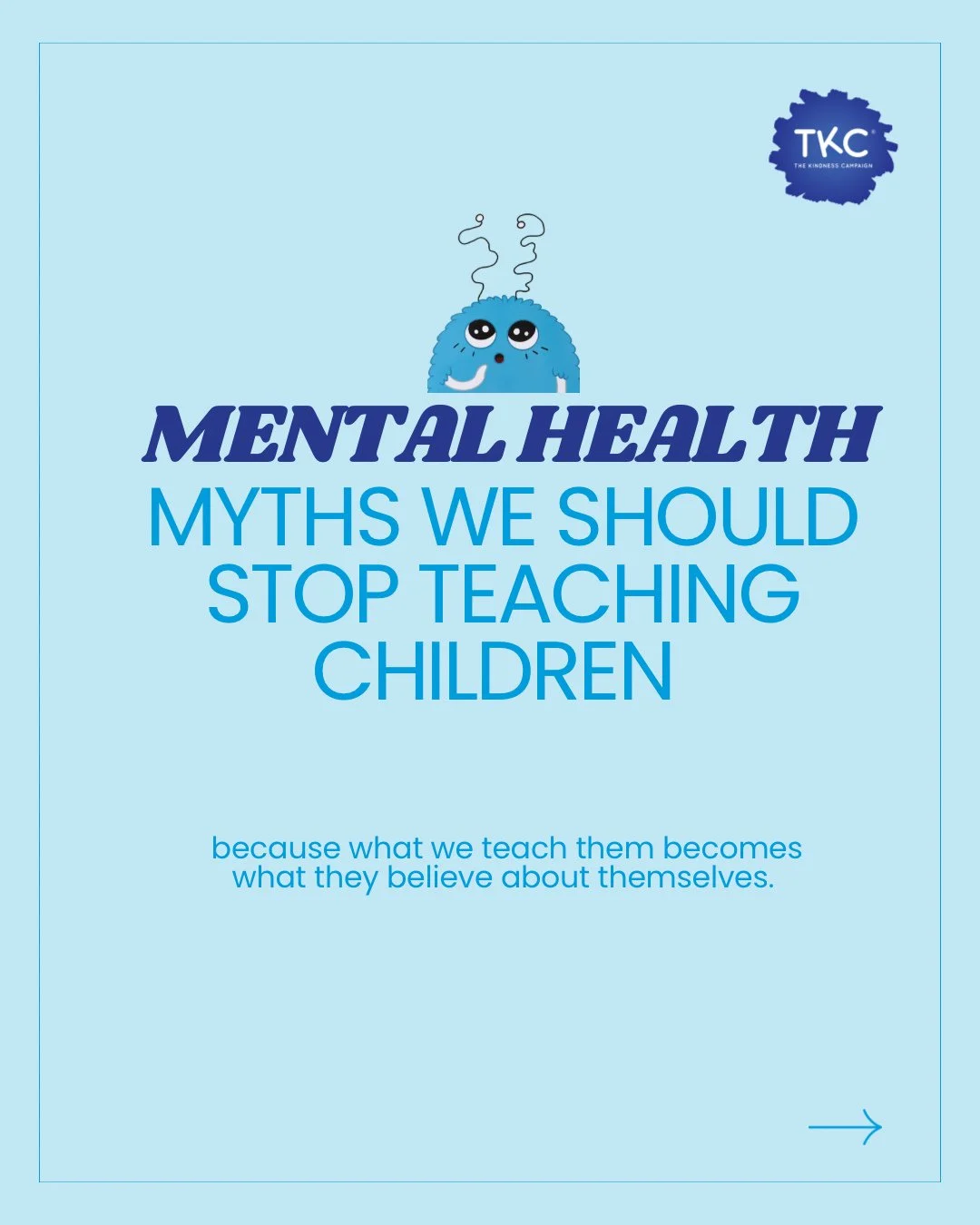 May is Mental Health Awareness Month, and just because school is over... doesn't mean TKC goes away 💗⁠
⁠
We're here for you all year-round, and we work to provide support, reduce stigma, and educate children about how to be more emotionally healthy 