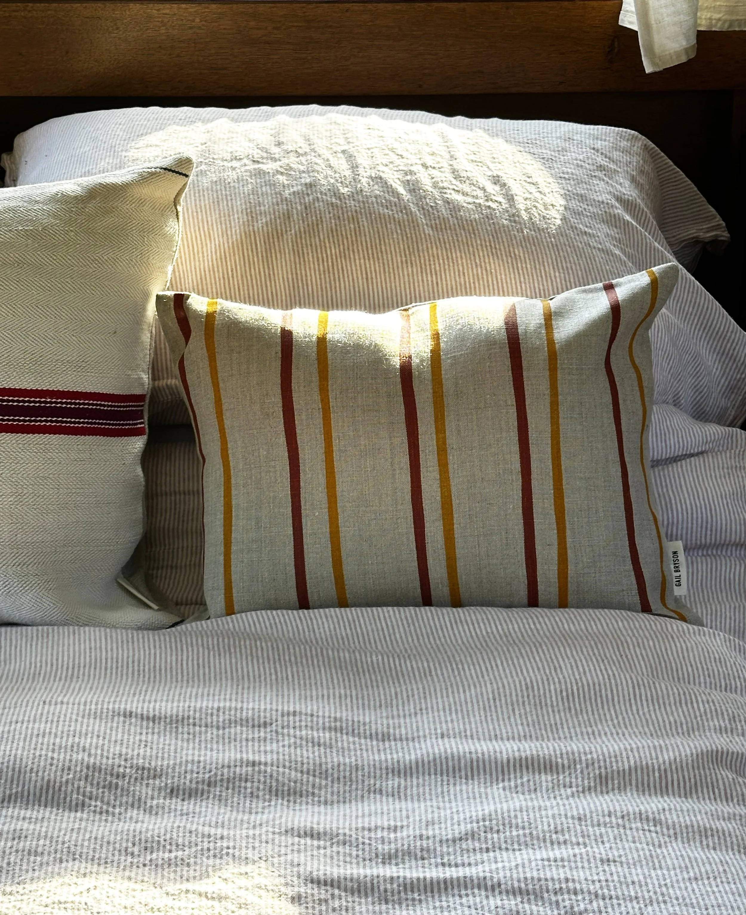 Dunbar  Stripe Small Rectangular Cushion