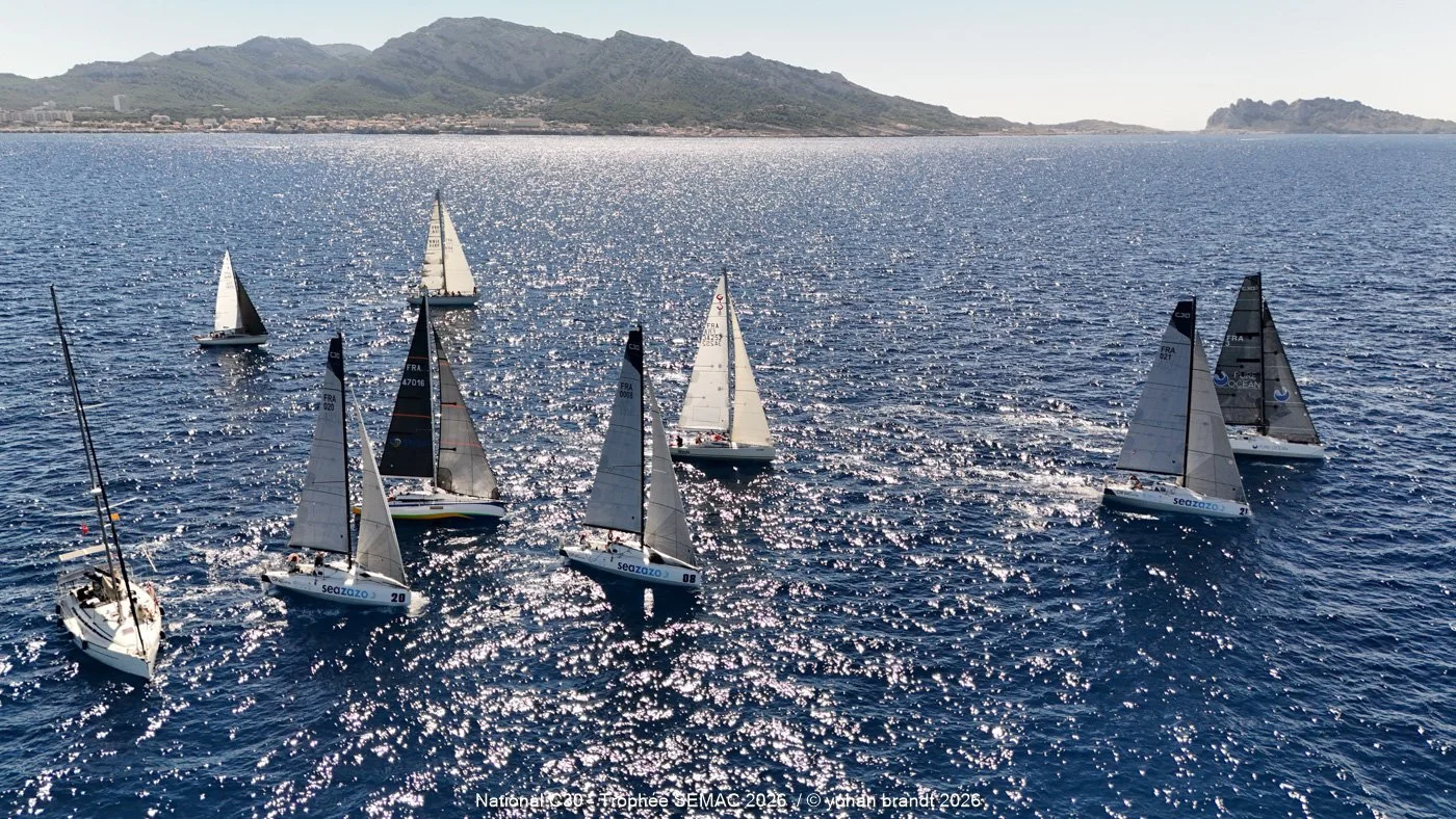 NATIONAL C30 &times; TROPH&Eacute;E DOMINIQUE S&Eacute;MAC &mdash; MARSEILLE

Six bateaux. Des &eacute;quipages venus avec la m&ecirc;me envie : naviguer, se confronter et faire avancer le C30.

&Agrave; Marseille, le National C30 disput&eacute; dans