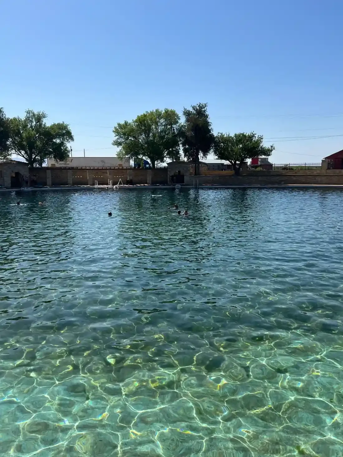 Balmorhea State Park is the largest spring-fed swimming pool in the world!