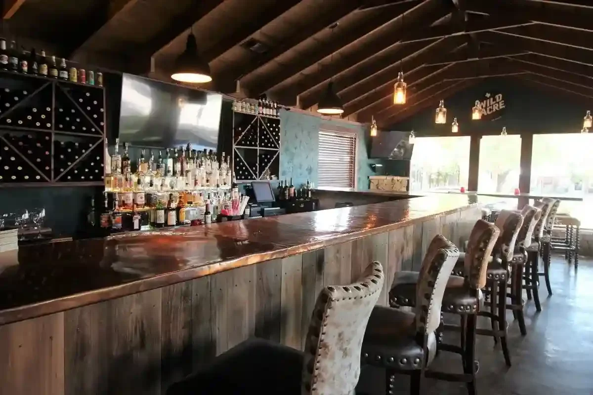 The bar at Blue Mountain is fully stocked with local and essential liquors, wines, and beers. Perfect for enjoying the company of friends, or making new friends altogether.