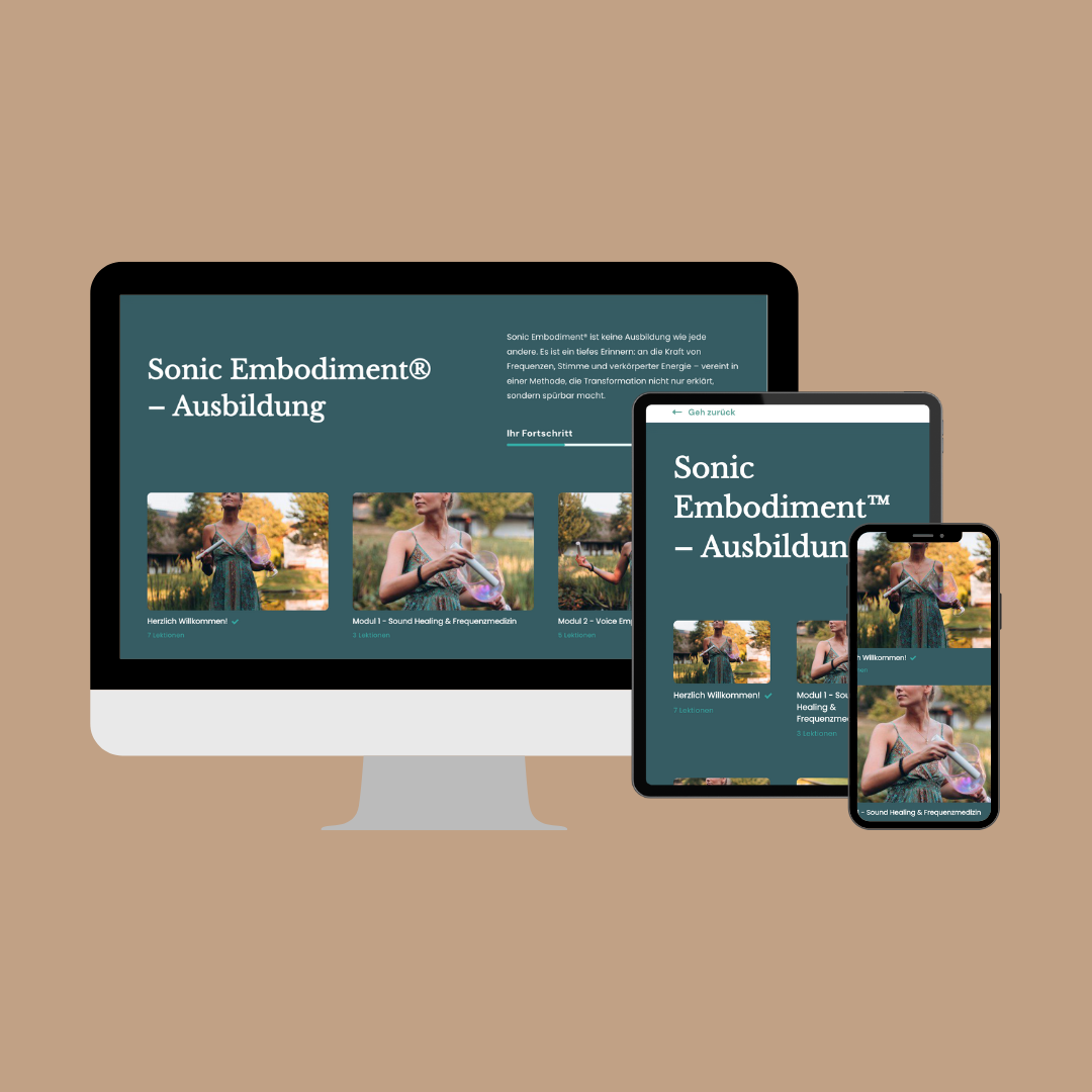 Sound Healing Online Course