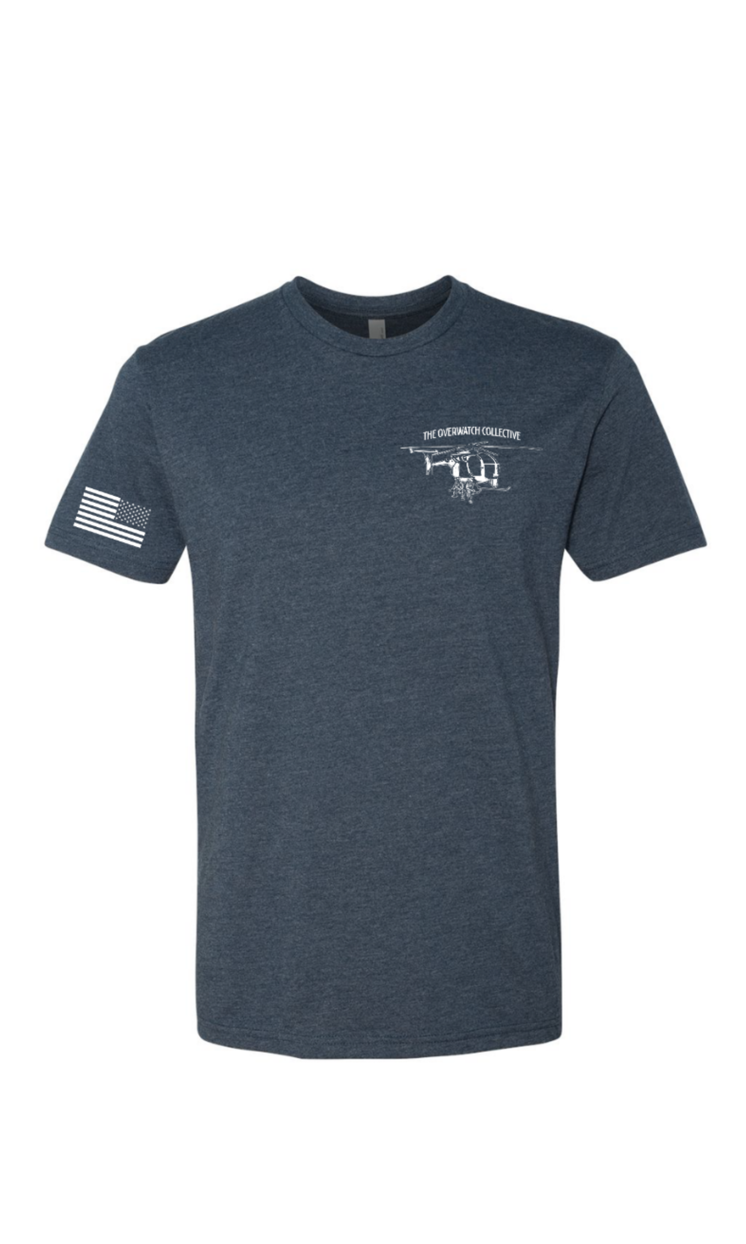 Front Navy Blue Helo T-Shirt.png