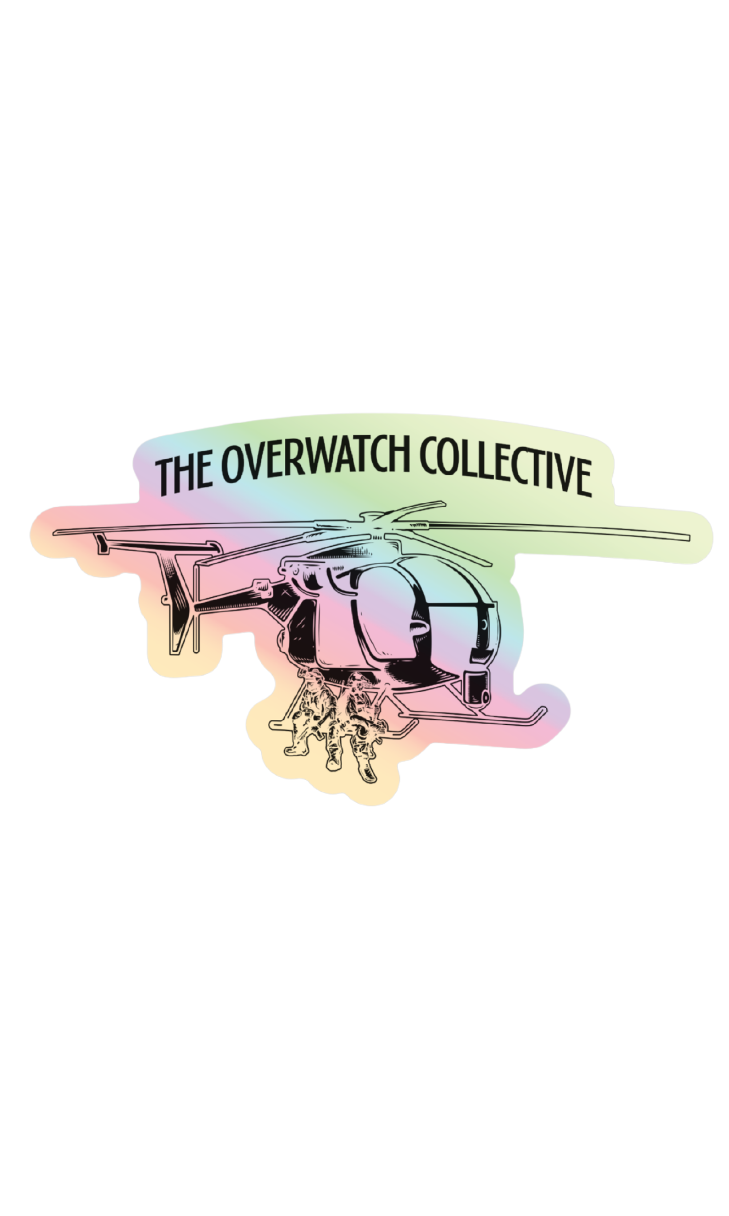 Helo Holographic Logo Sticker.png