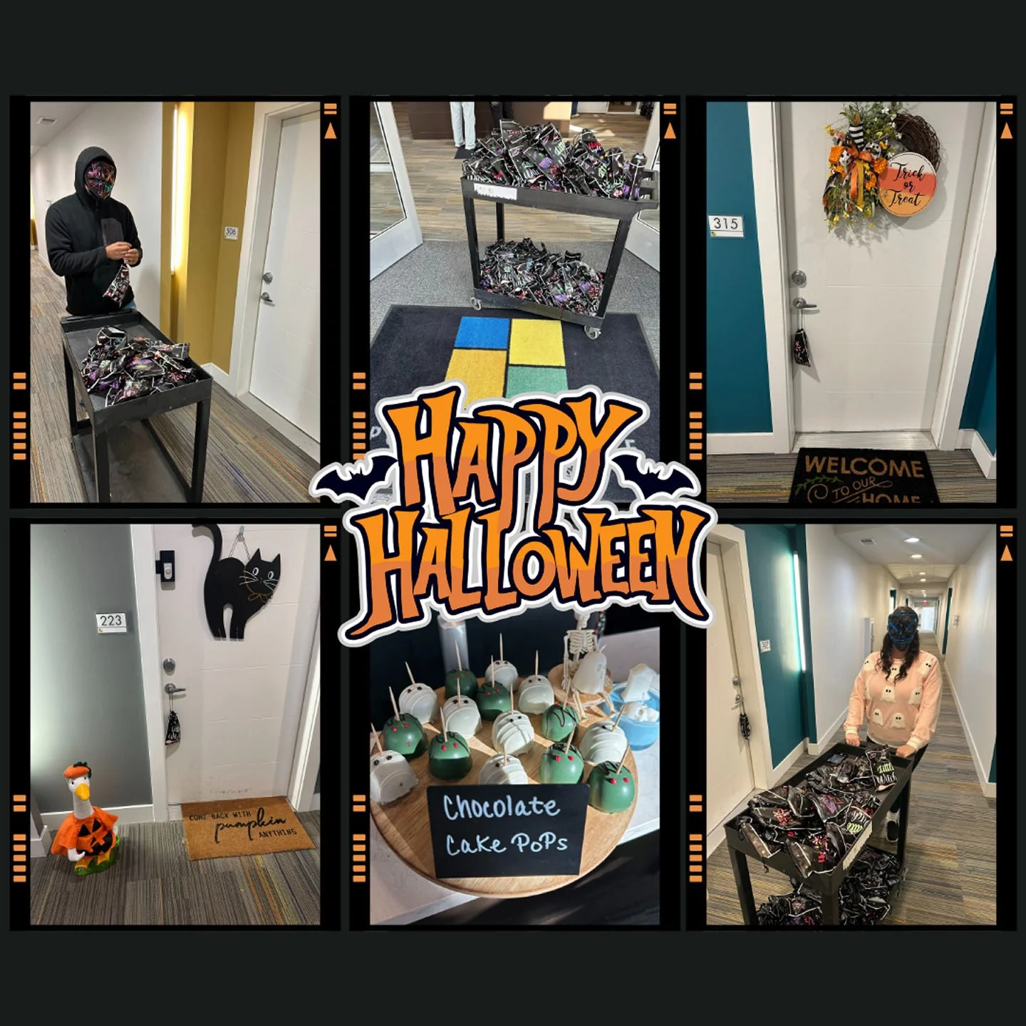 🎃 Trick or treat, Pulliam Square style! 👻 Our team had a blast door-tagging our residents with Halloween goodie bags today! 🍬🕸️ We hope everyone enjoys their treats and has a spooktacular Halloween! 🧡🎃 

#HappyHalloween #PulliamSquare #Resident