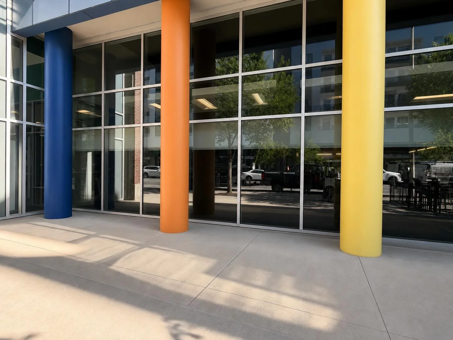 Color lives here 🌈✨

One of our favorite details at Pulliam Square &mdash; the bold colors that make downtown living feel a little more vibrant every day.

#PulliamSquare #DowntownIndy #IndianapolisApartments #CityLiving #ColorfulSpaces IndyLiving