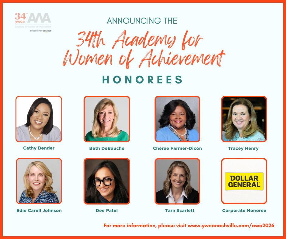 YWCA Announces 34th Academy for Women of Achievement Honorees
