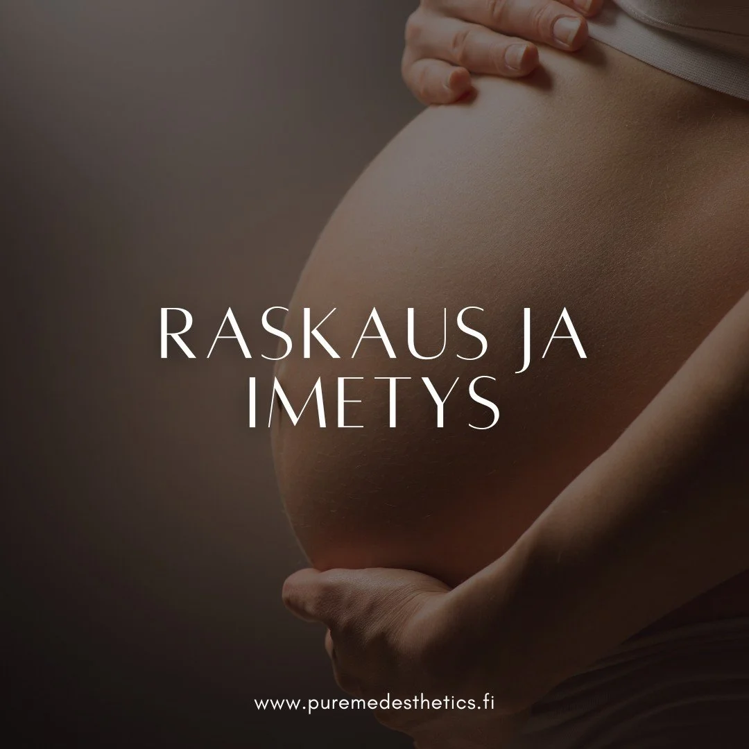 Raskauden ja imetyksen aikana keho k&auml;y l&auml;pi suuria muutoksia, jotka n&auml;kyv&auml;t usein my&ouml;s ihossa. Siksi ihon hyvinvoinnista huolehtiminen on t&auml;n&auml; aikana erityisen t&auml;rke&auml;&auml;.

On kuitenkin hyv&auml; tiet&au
