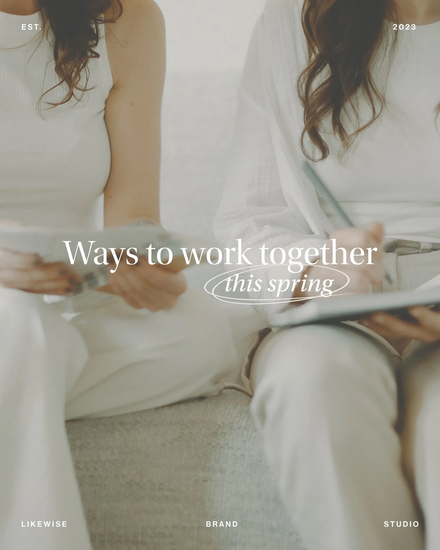 Now booking! 📸

Our books are open for branding sessions and website projects in April and May! Swipe through for a look at our introductory offers- including Express Sessions and ✨FREE✨ brand photos when you book your website design with us! Availa