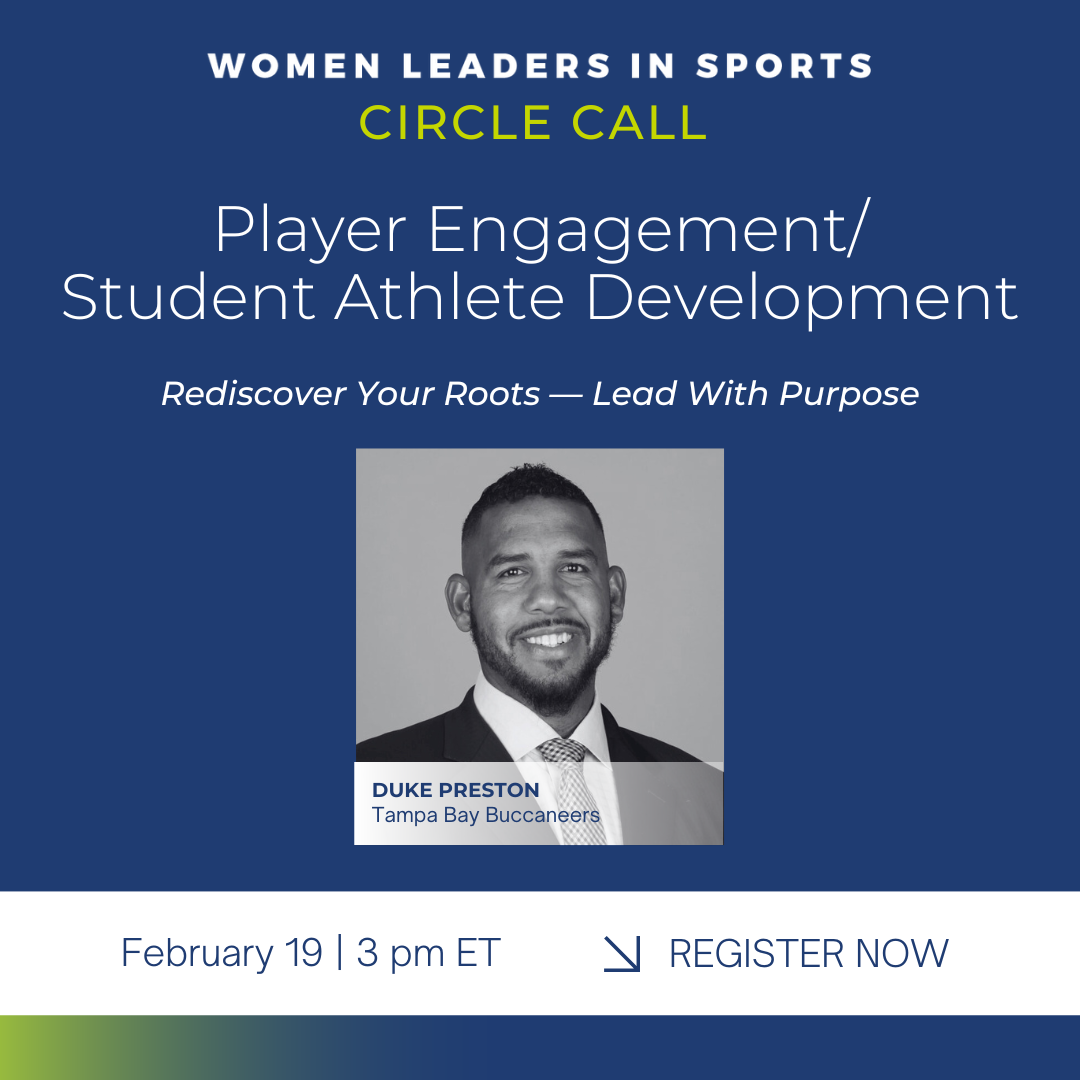 Circle Call: Player Engagement/Student-Athlete Development