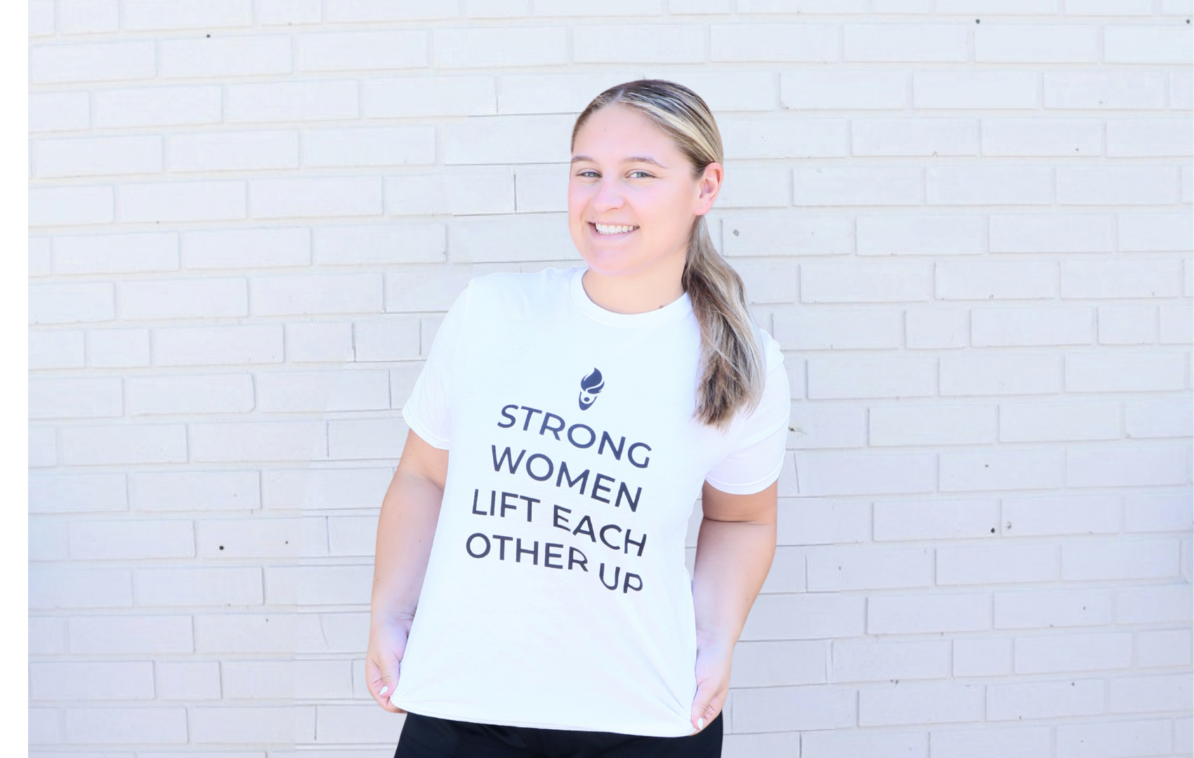 Strong Women Lift Each Other Up - NEW Blazer Tee!