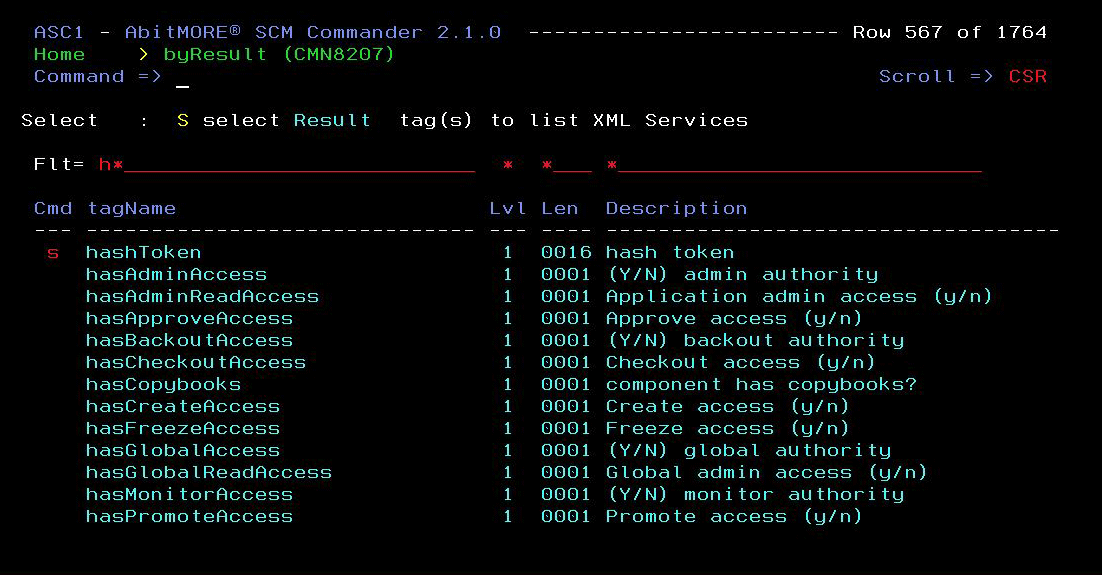  Search XMLs by result tag 