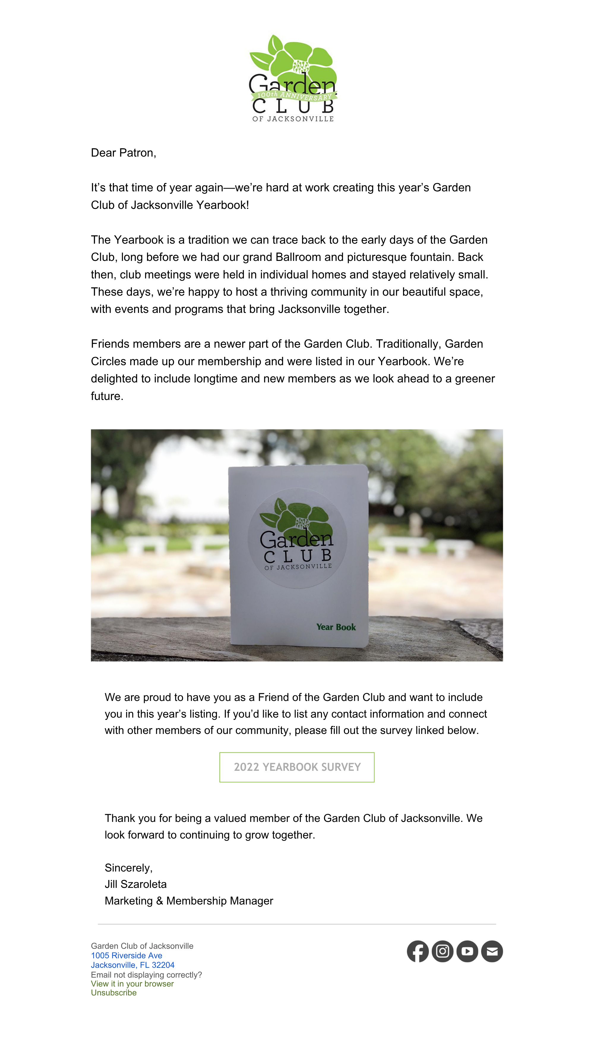 Garden Club Email Writing Sample.png