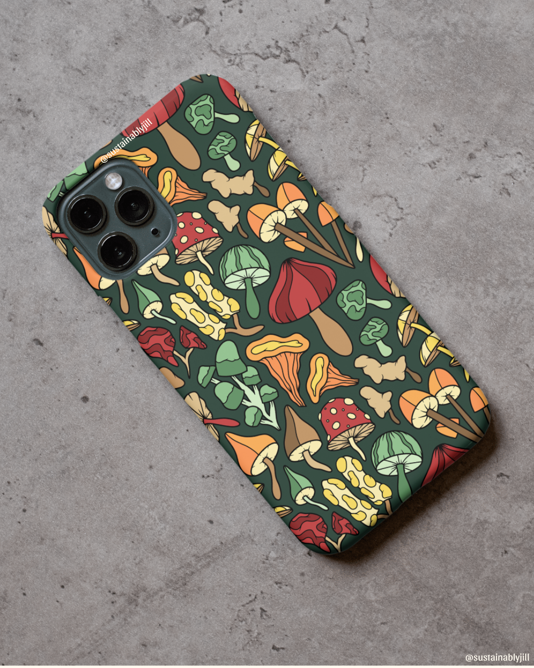 Mushroom Pattern- Mockup
