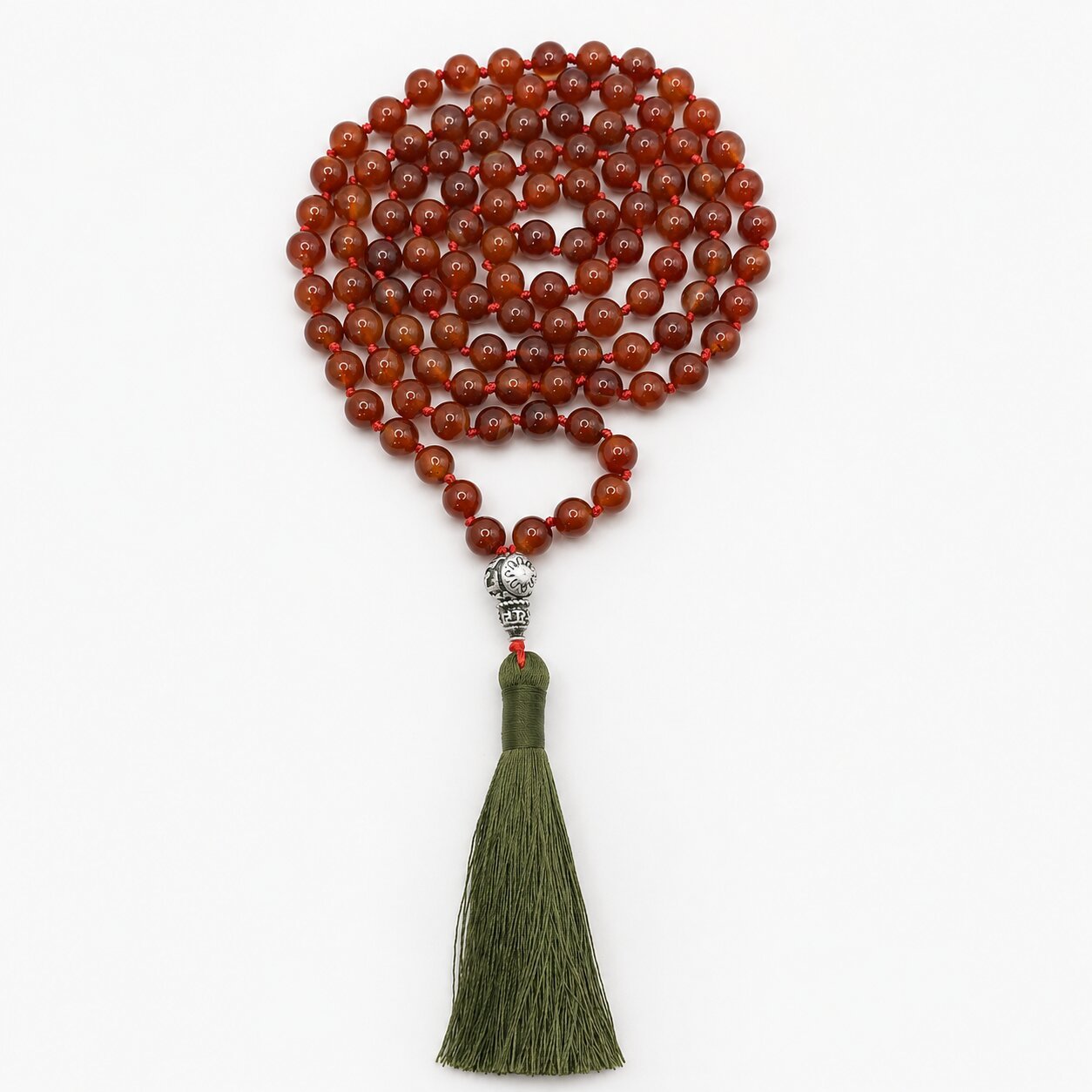 Karneol Mala 'Flare'