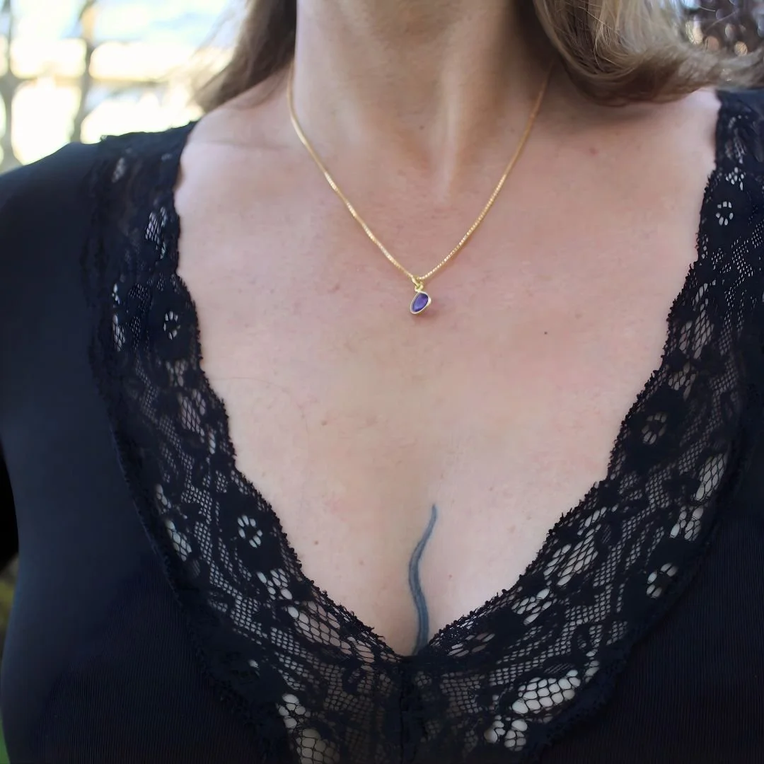 Geburtsstein Kette Februar von nelglow