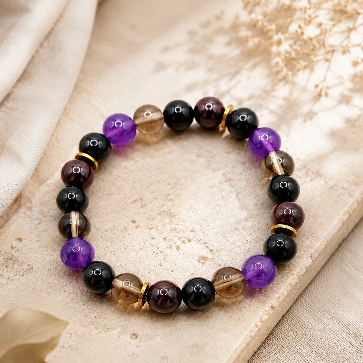 Amethyst Armband 'Eclipse' kaufen