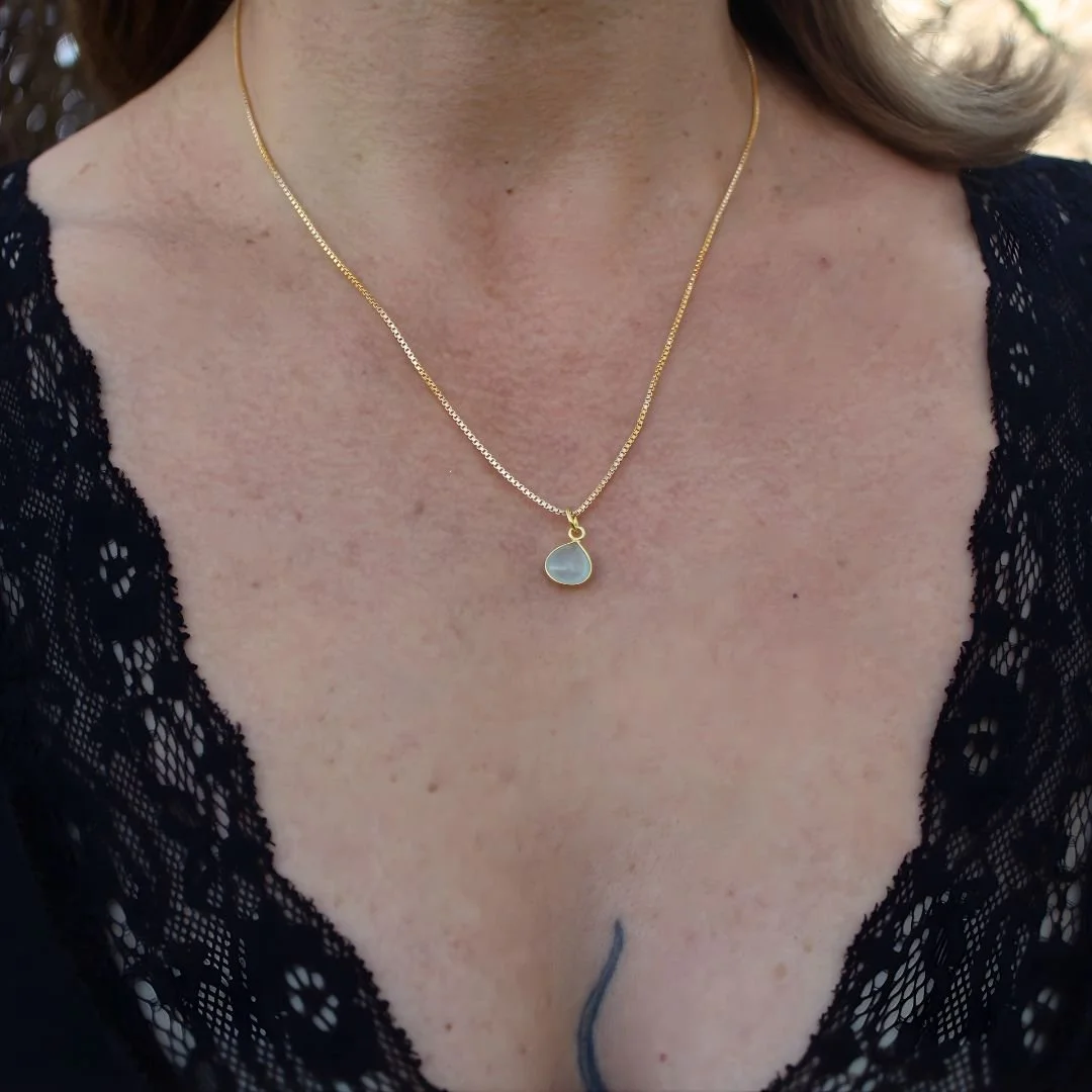 Geburtsstein Kette März von nelglow