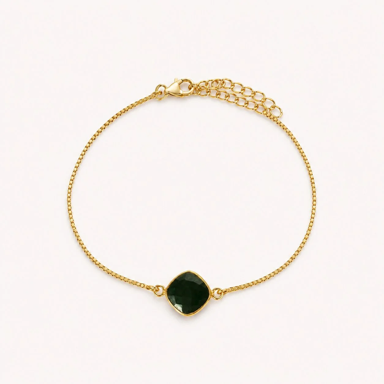 Althea Geburtsstein Armband Oktober – Schwarzer Turmalin