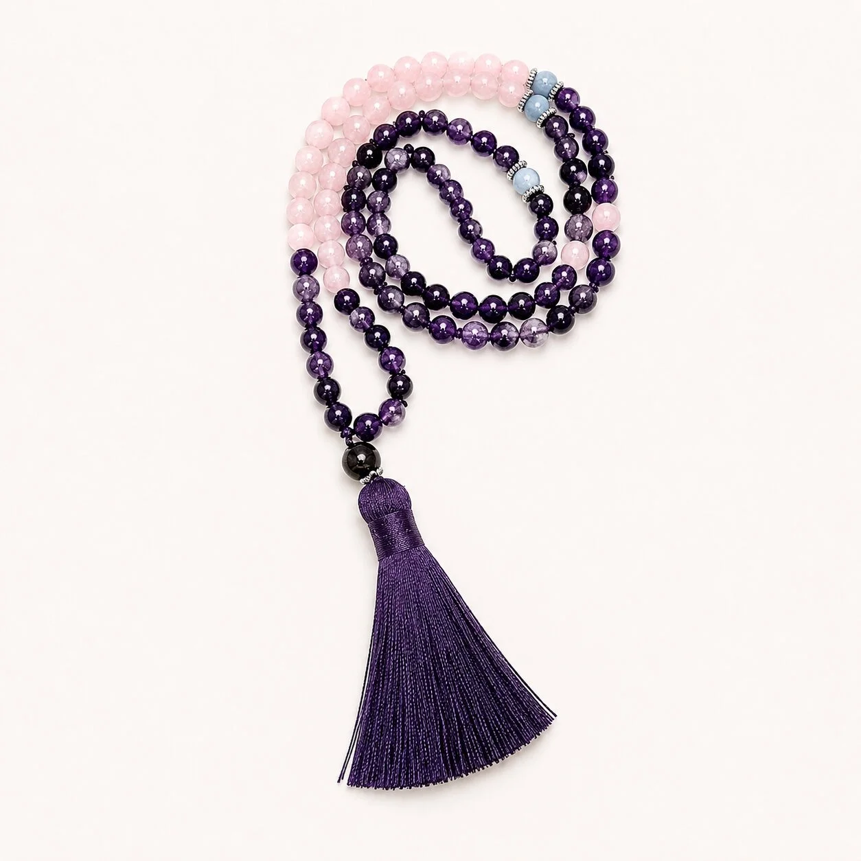 Amethyst Mala 'Shanti'