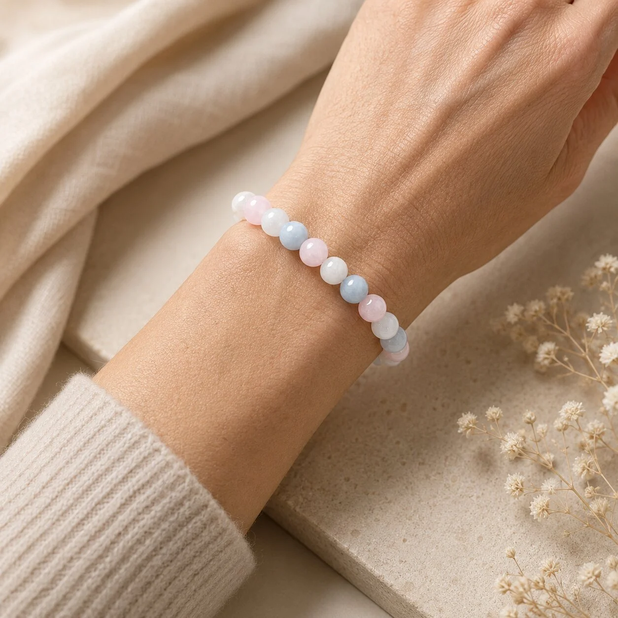 Echte Mondstein Armband