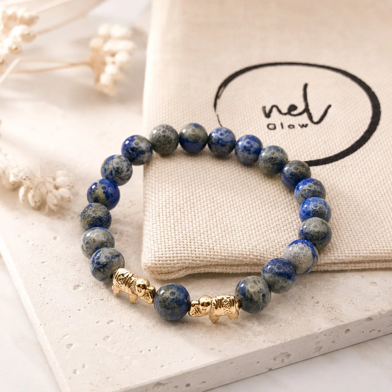 Lapislazuli Armbander fur damen kaufen von nelglow