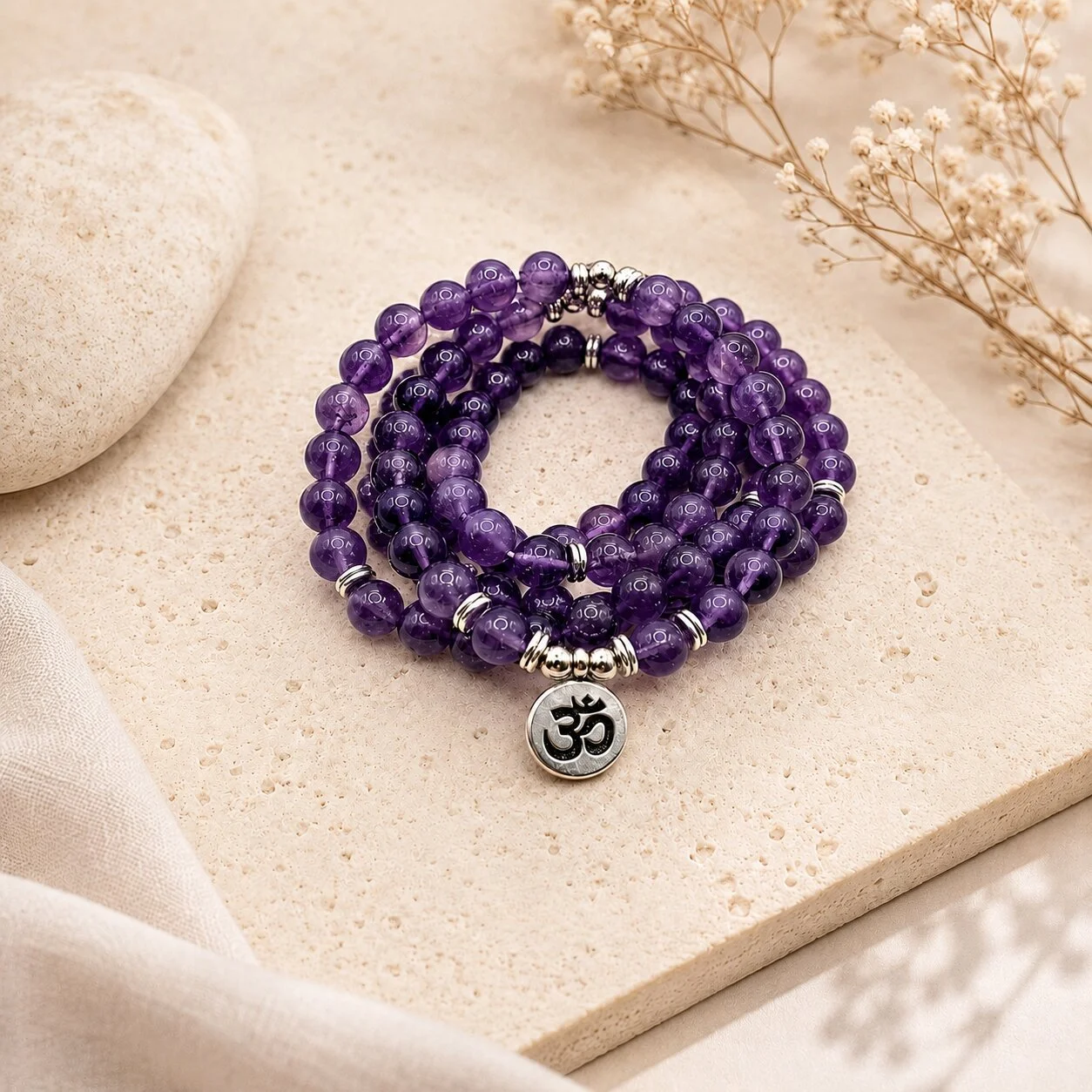 Amethyst Mala 'Mystique'