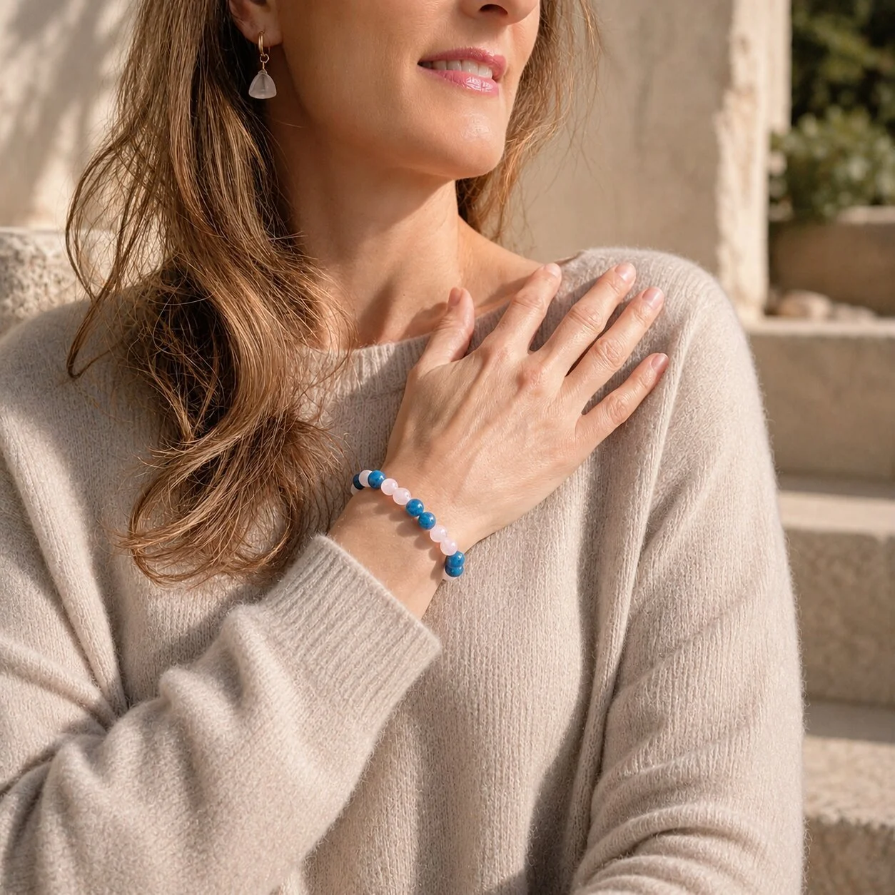Rosenquarz Armband Bedeutung