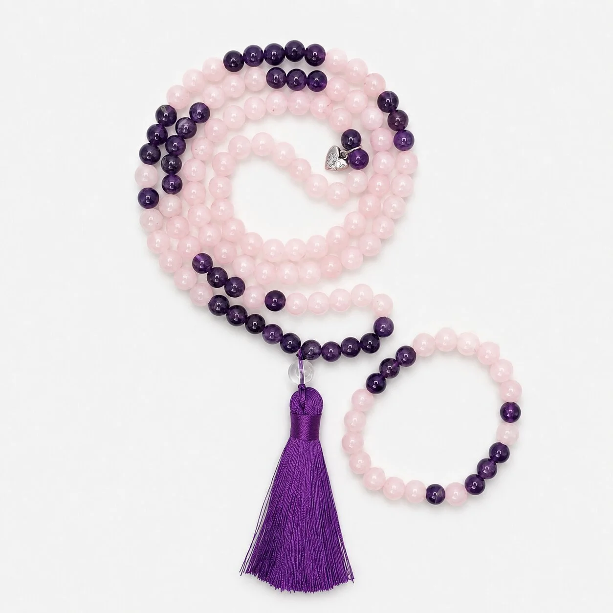 Amethyst Mala 'Nirvana'