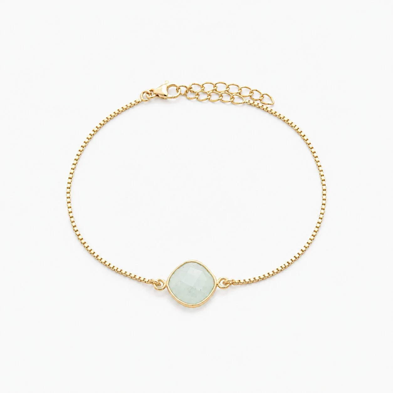Althea Geburtsstein Armband März – Aquamarin
