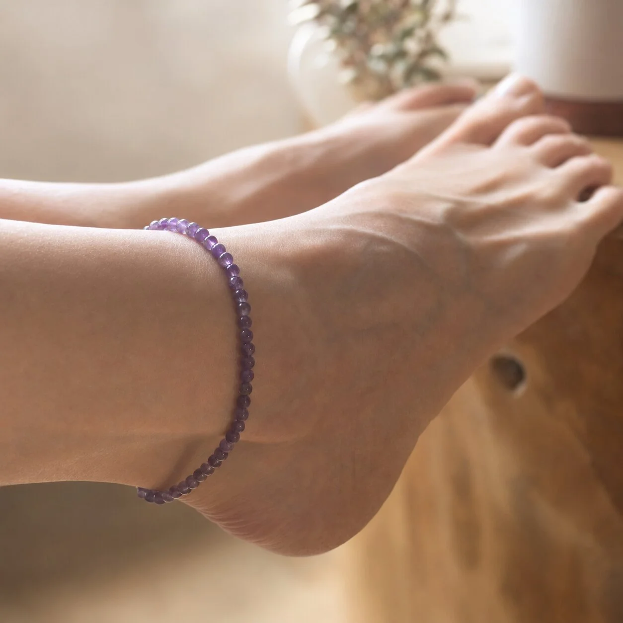 Amethyst Mala Kette Set 'Allure'