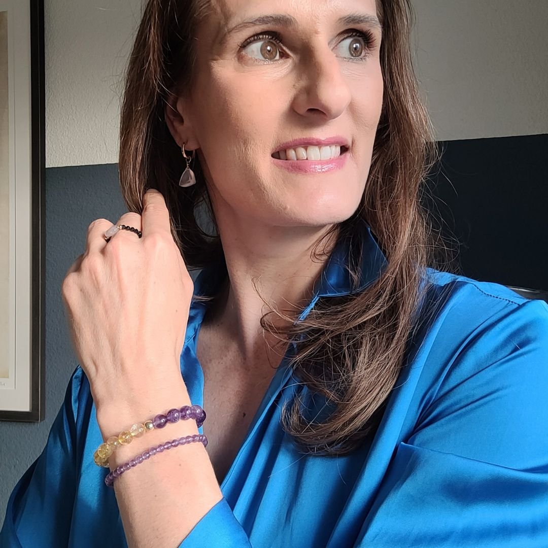 Citrin Heilstein Armband von nelGlow