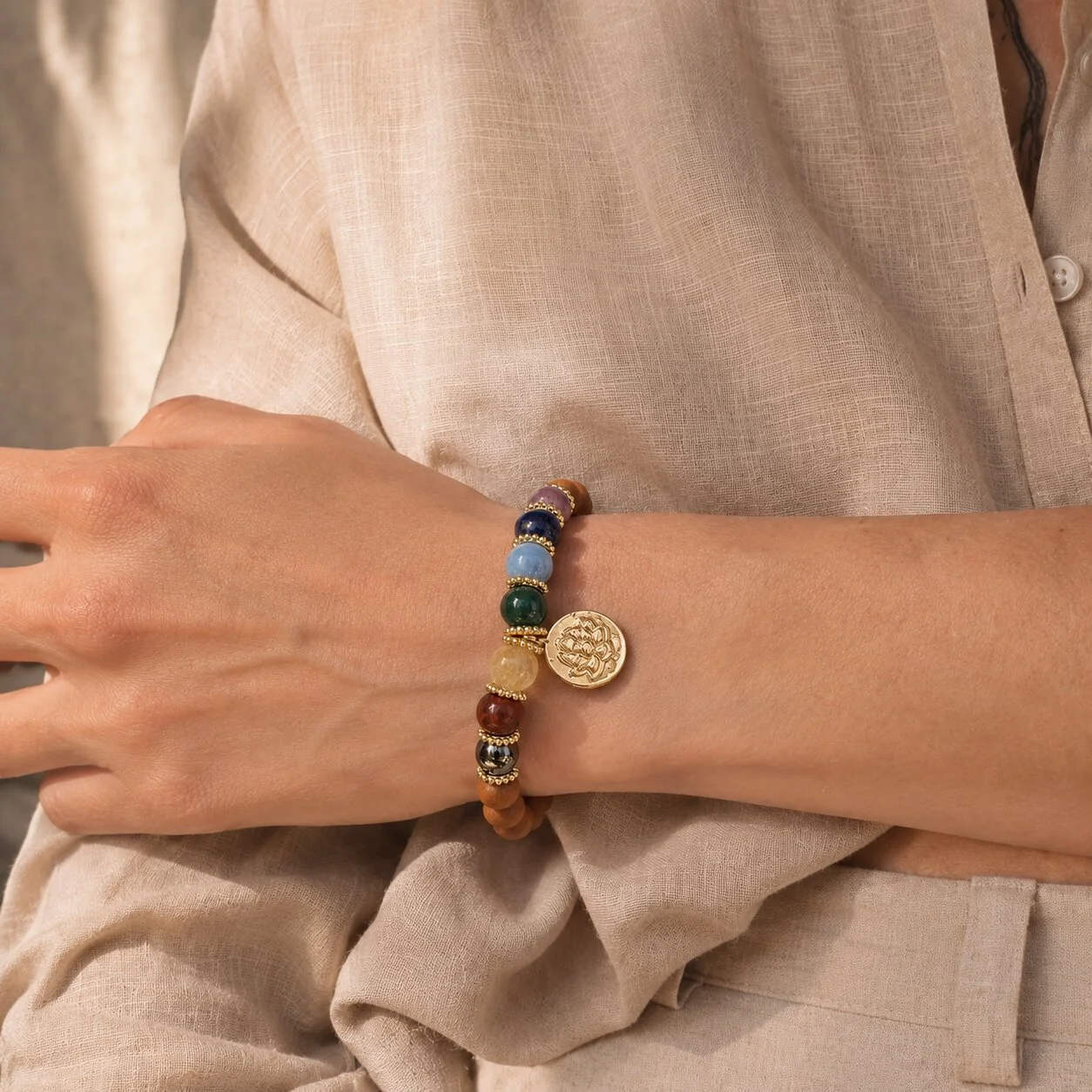 Chakra Armband fur damen und herren