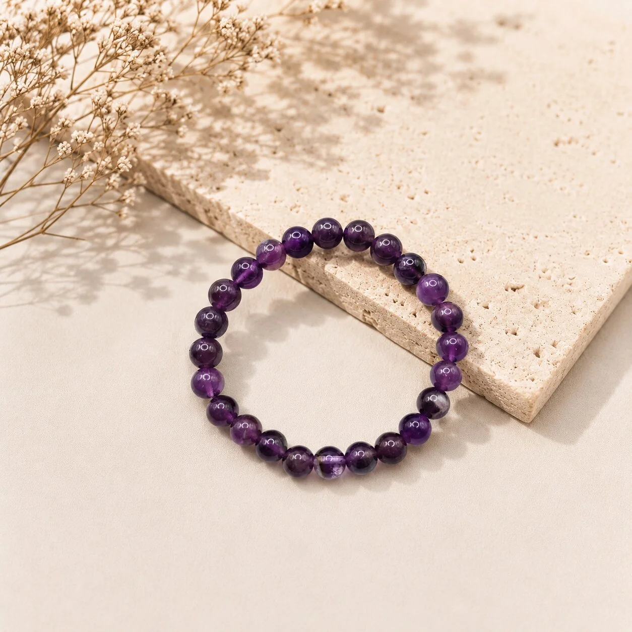 Amethyst Mala Kette Set 'Allure'
