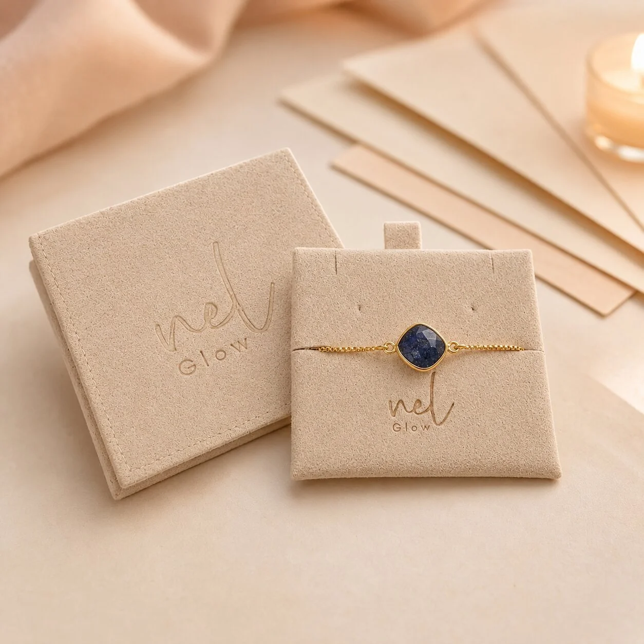 Althea Geburtsstein Armband Dezember – Lapislazuli von nelglow