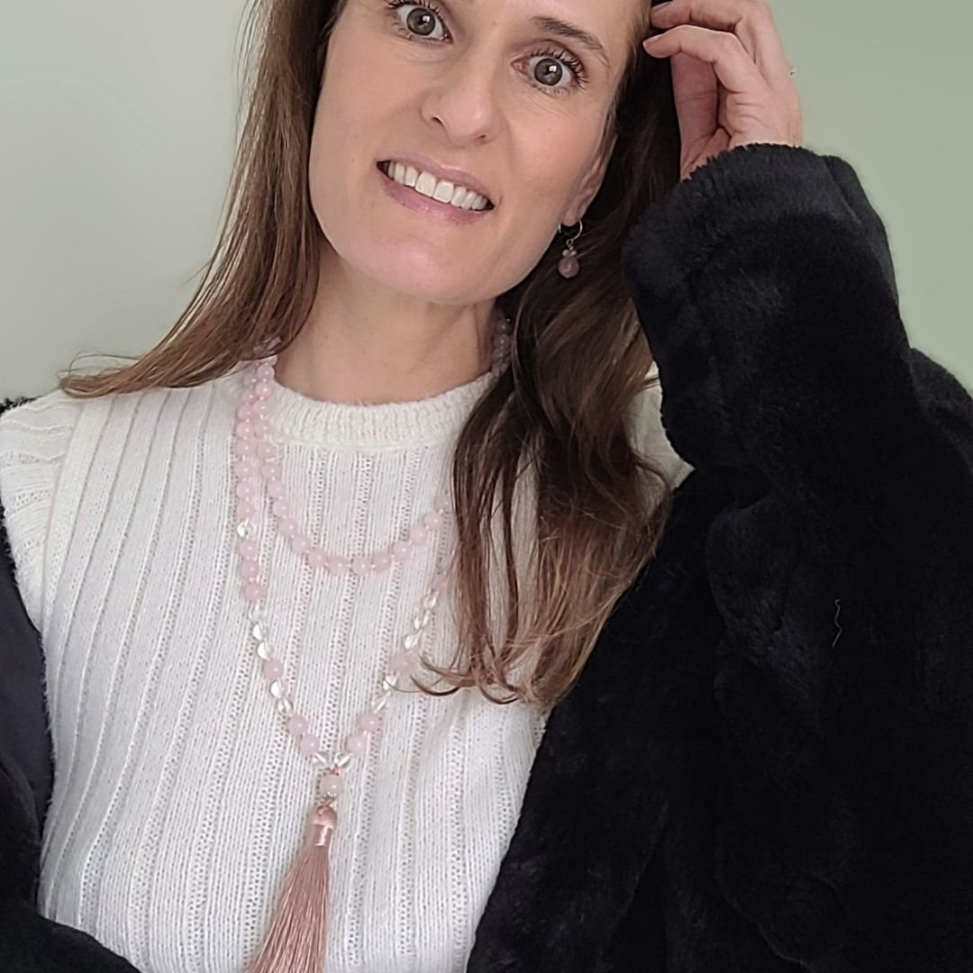 Bergkristall Mala von nelglow