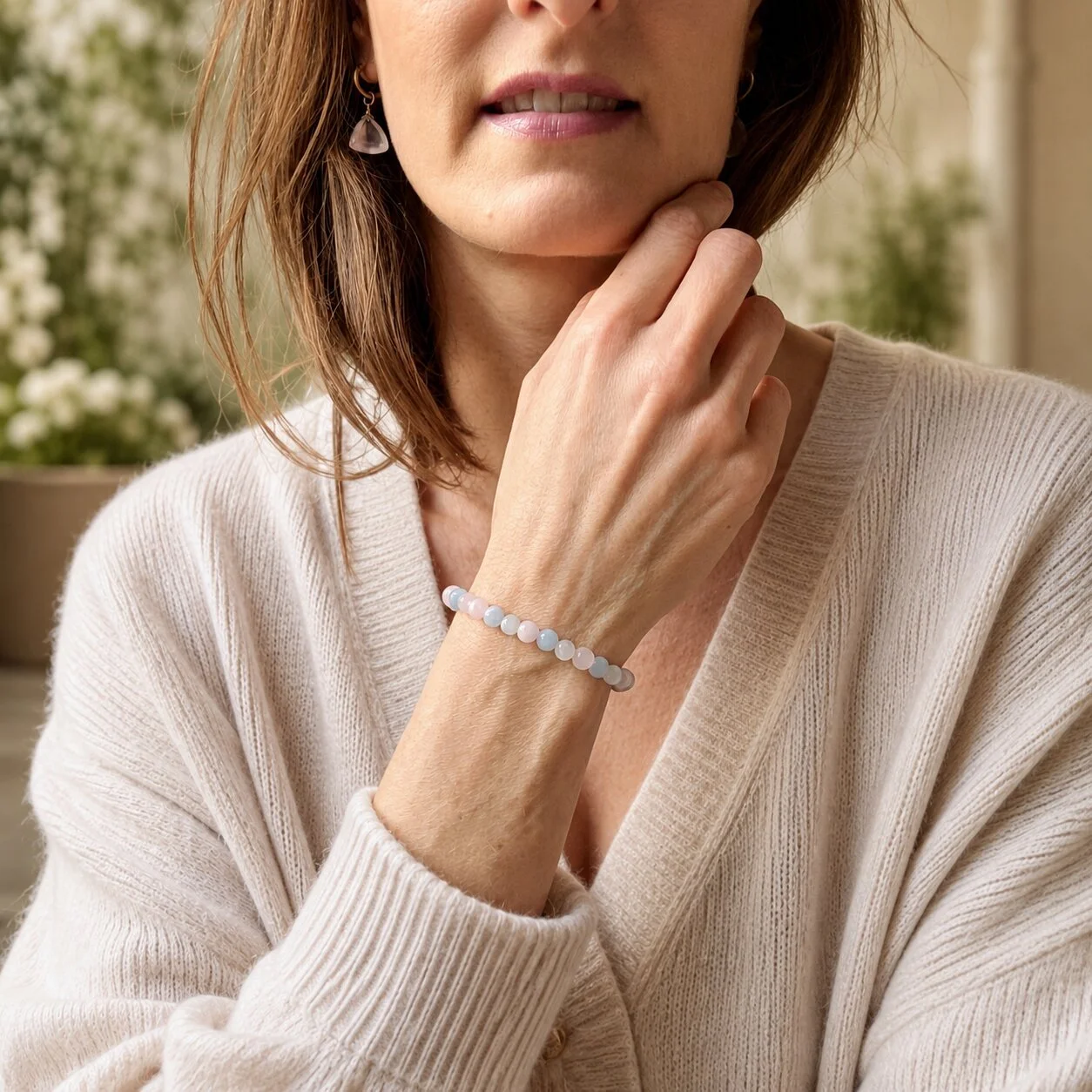 Mondstein Armband ‘Bloom’