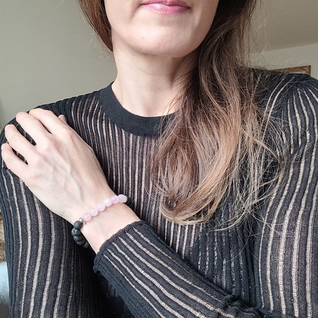 Rosenquarz Armband Selbstliebe
