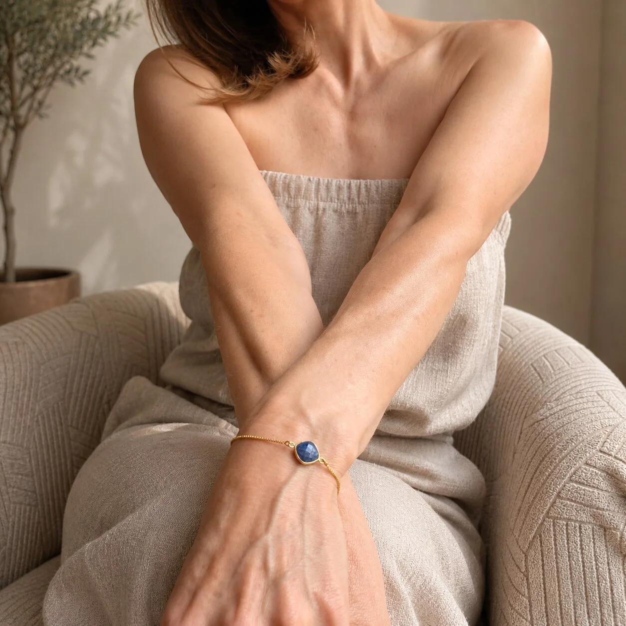 Althea Geburtsstein Armband Dezember – Lapislazuli fur damen