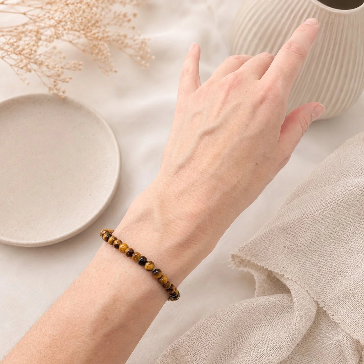 Heilstein Tigerauge Armband Wirkung