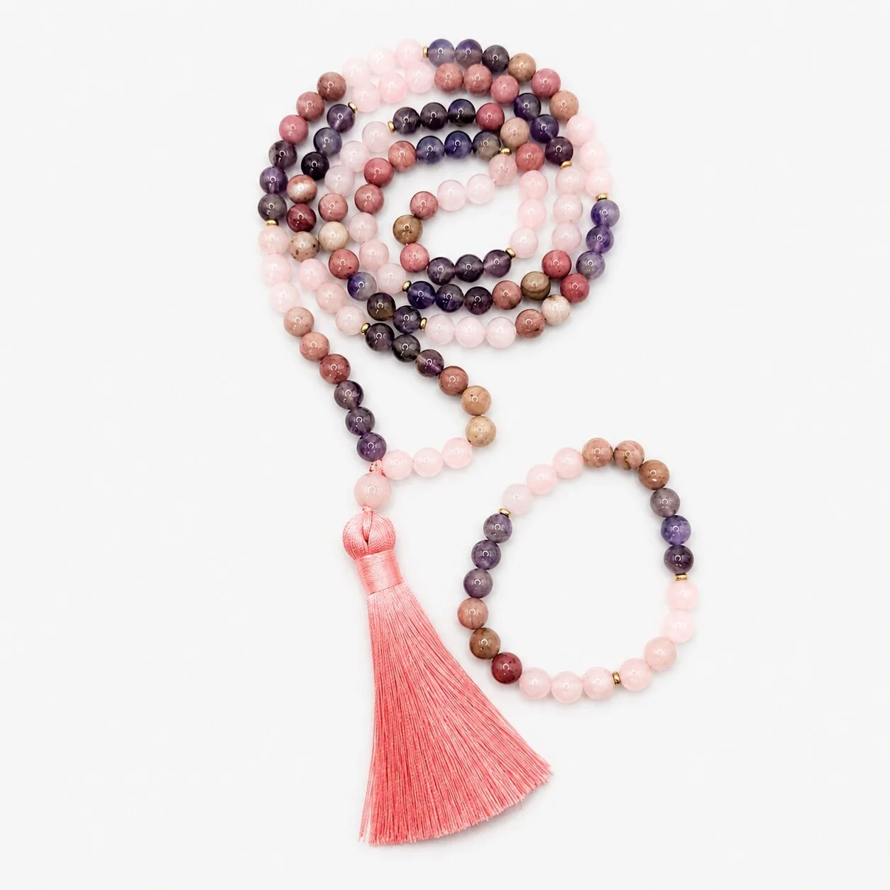 Amethyst Mala 'Amara'
