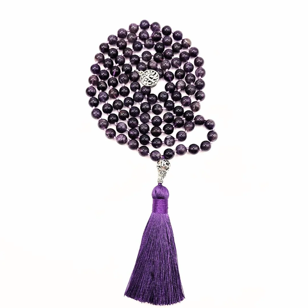 Amethyst Mala - Jyoti