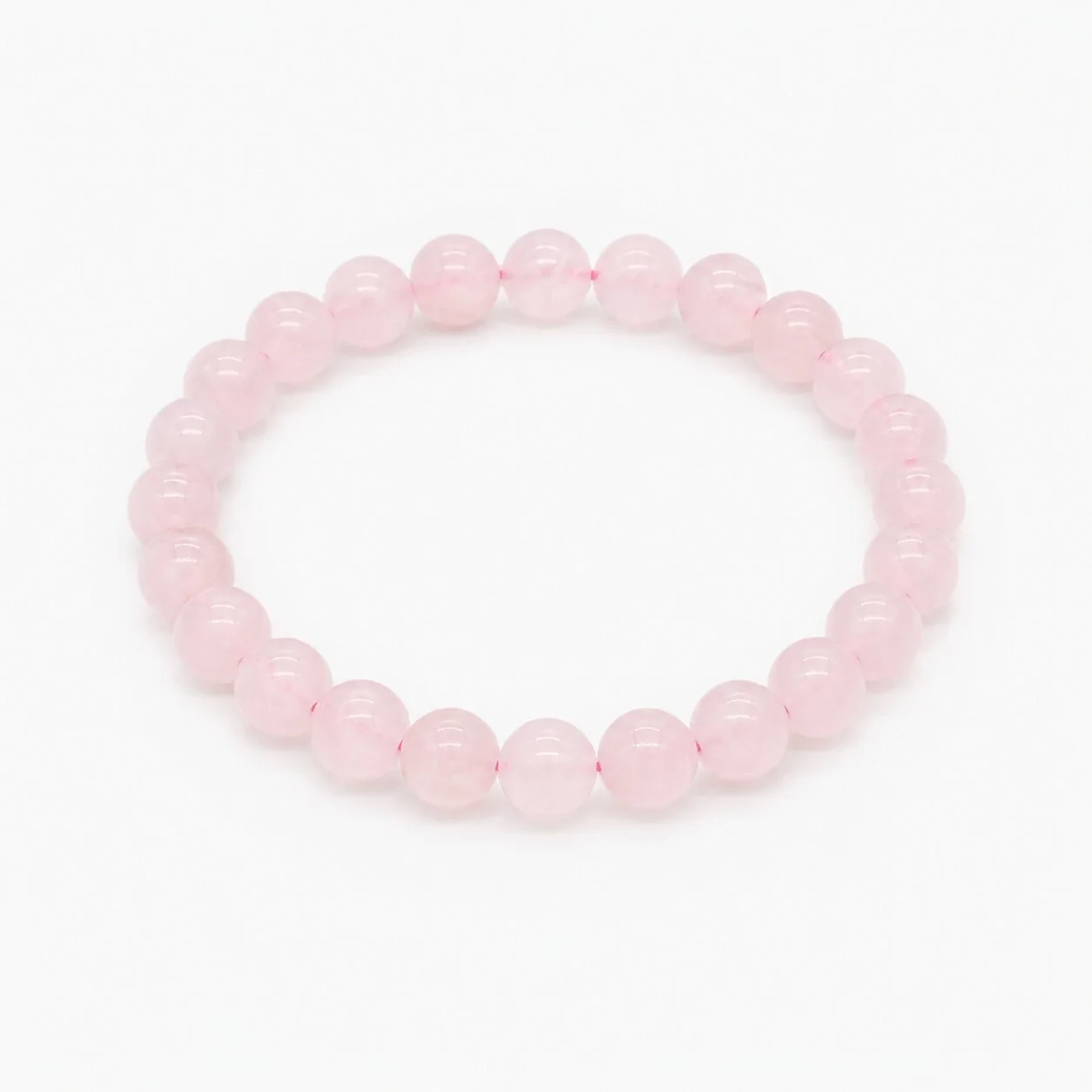 Rosenquarz Armband 'Bliss'