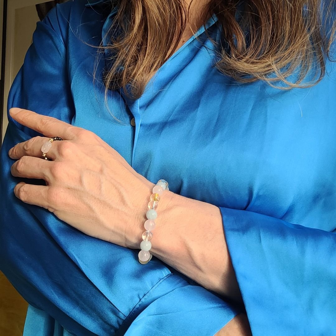 wunderschönes Bergkristallarmband von Nelglow