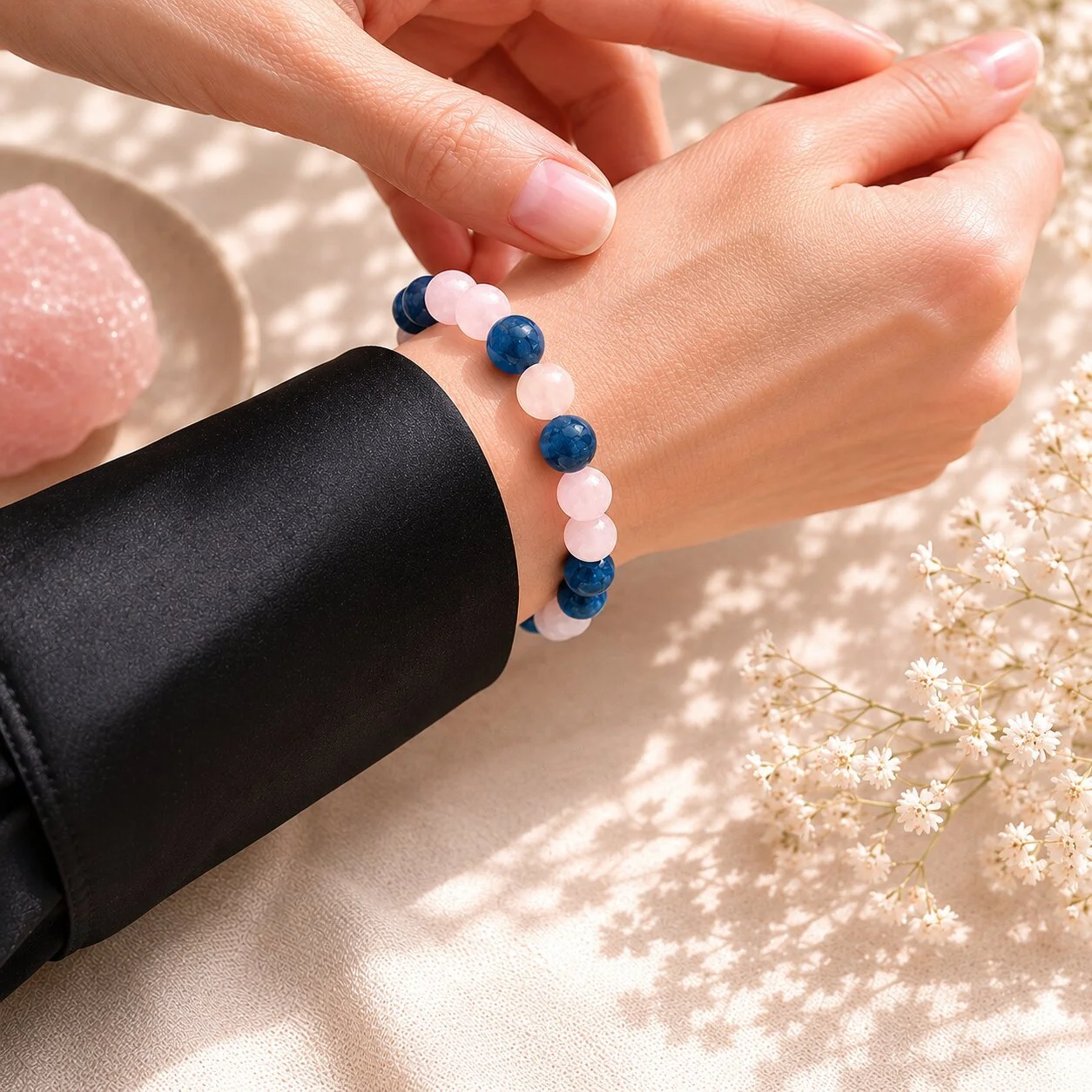 Rosenquarz schmuck kaufen