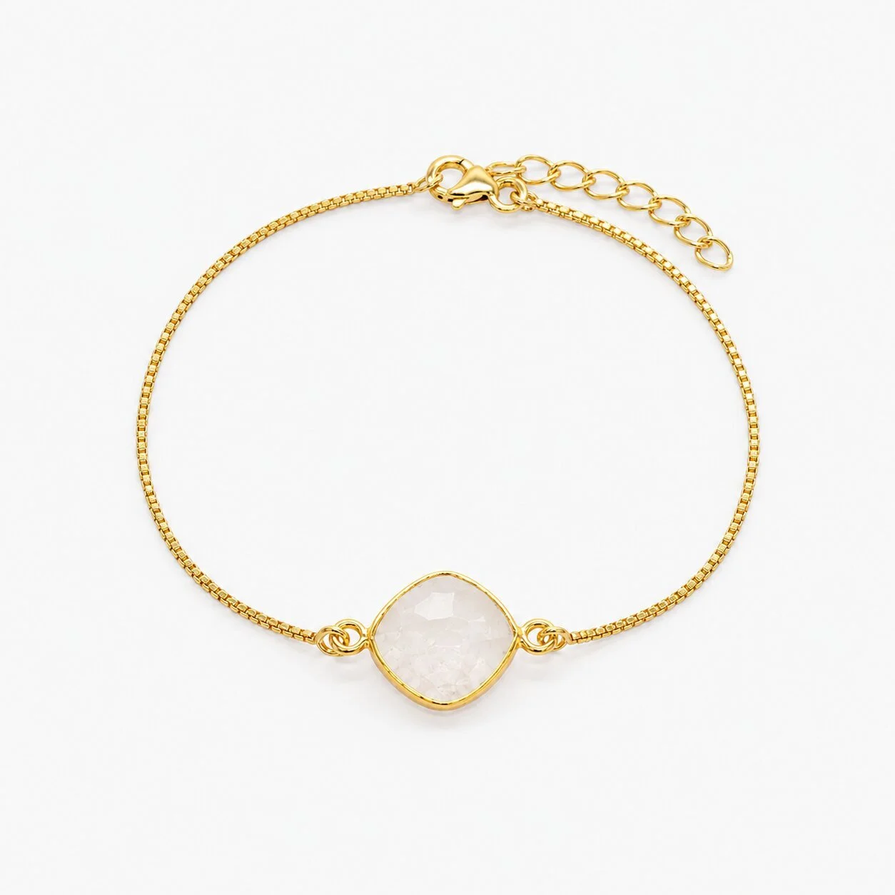 Althea Geburtsstein Armband Juni – Regenbogen Mondstein