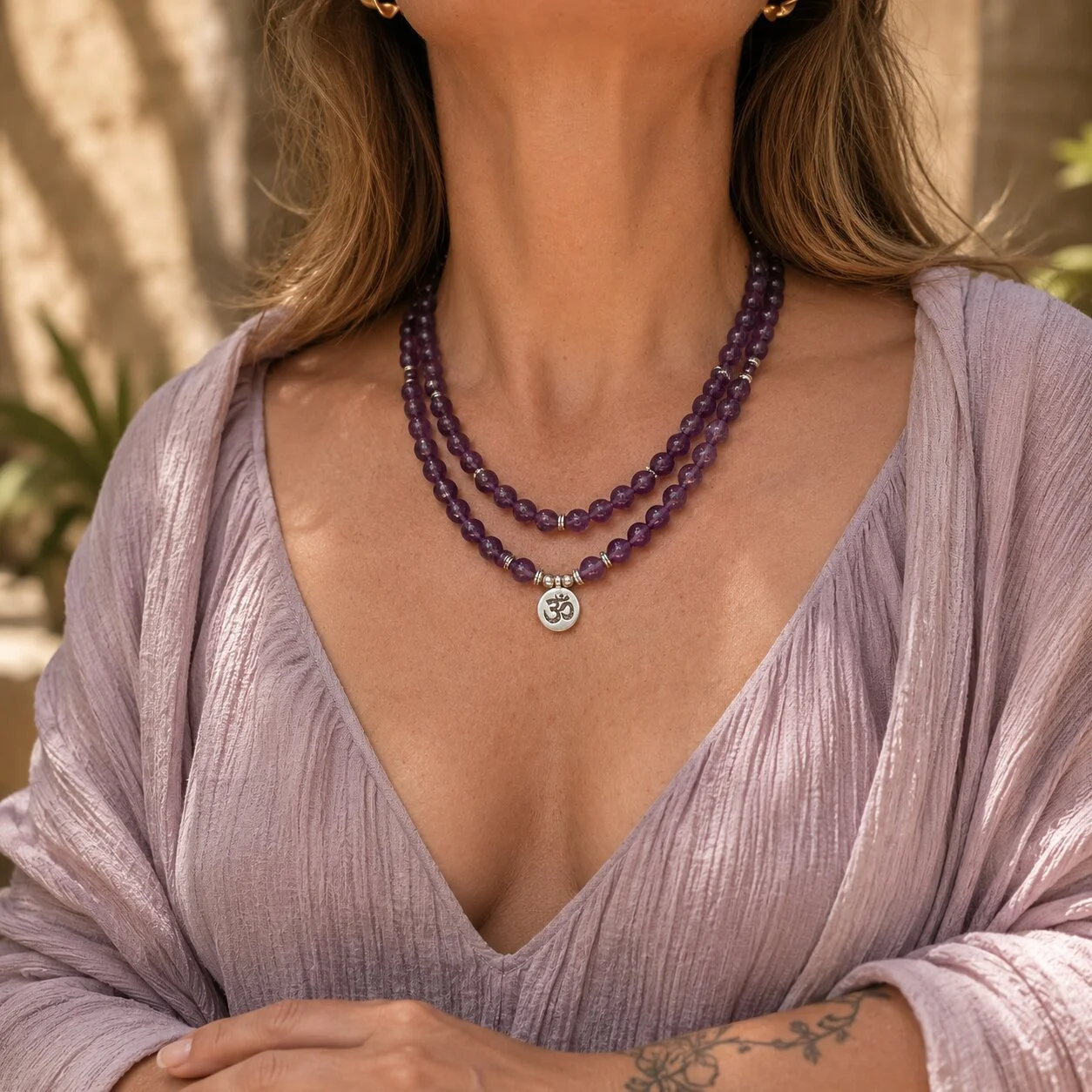 entdecken Sie amethyst-mala bei Nel Glow