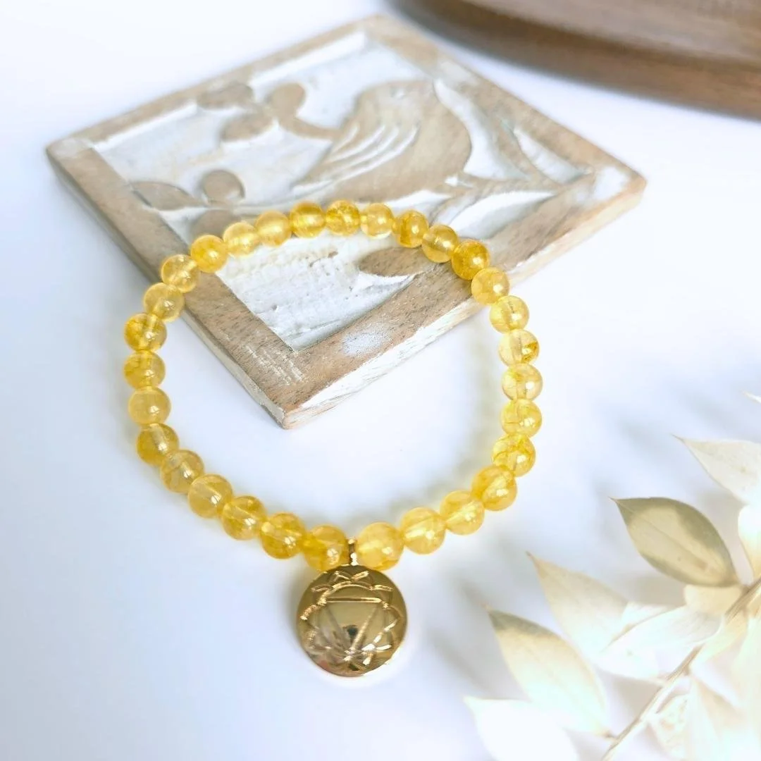 Handgefertigtes Citrin Armband – Lumen Kollektion
