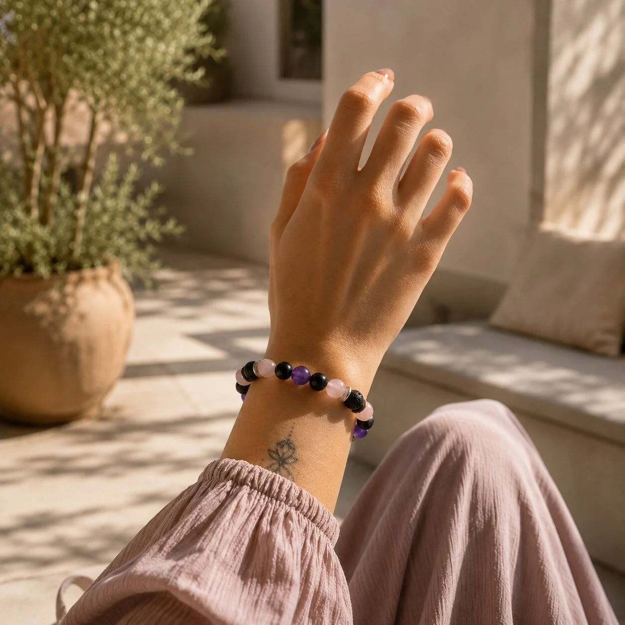 Amethyst Armband fur frauen von nelglow