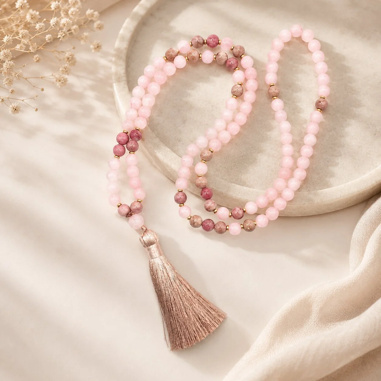 Rose quartz affirmation